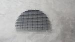 ANSI NAAMM Safety Galvanised Steel Walkway Grating Fan Shaped