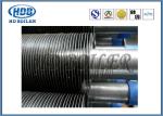 Steel Extruded Spiral Fin Tube Economizer For Heat Transfer / Air Cooler