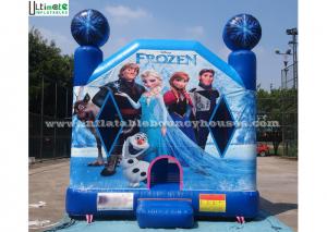 Wholesale Commercial Grade Kids Frozen Inflatable Bounce Houses With Obstacles For Parties from china suppliers