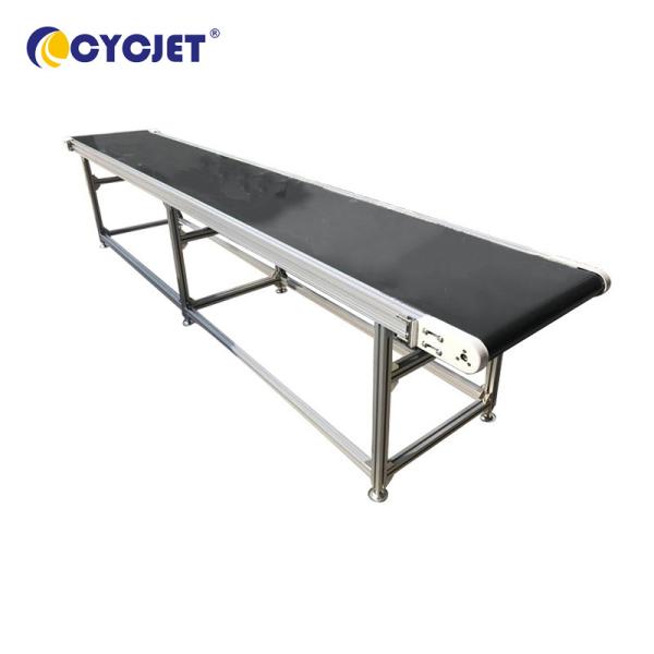 CYCJET Corner Conveyor Belt Mini Portable Stainless Steel Food Industry Conveyor