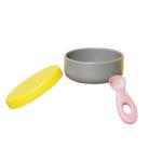 Baby Silicone Food Feeder Set PP Silicone Orange Infant Fruit Feeder 270ML