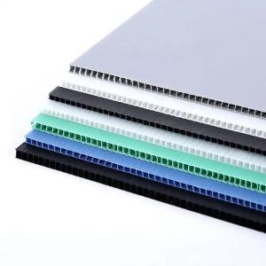 Wholesale PP Corrugated Plastic Protection Sheet Corflute Board For Advertising Customized from china suppliers