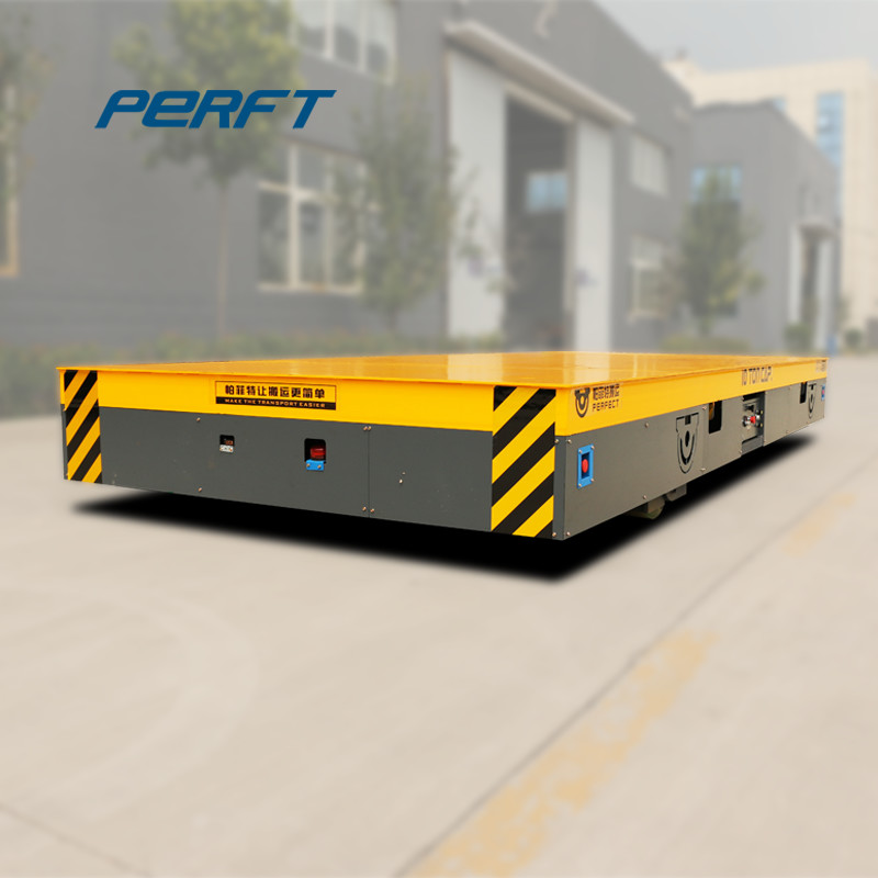 50t Remote Control Trackless Transfer Cart Automated Warehouse