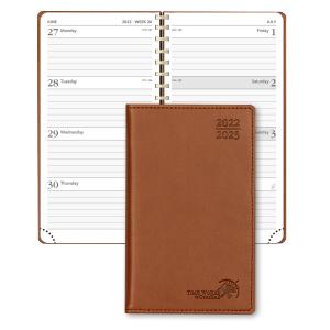 Wholesale FSC Pocket Size Monthly Planner From JUL 2023 To JUN 2023 Black from china suppliers