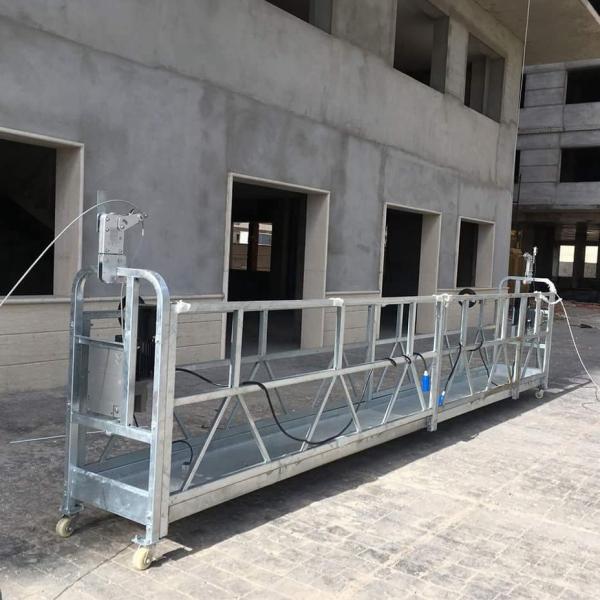 ZLP series steel electric temporary suspended working platform for building
