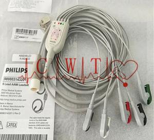 Wholesale 12 Pin 5 Lead Clip Components Of Ecg Machine 989803143201 from china suppliers