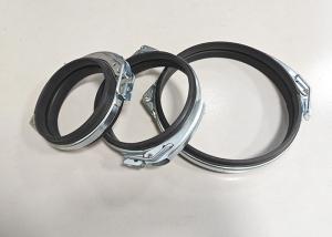 Wholesale Galvanized Steel Duct Clamp Quick Release Lever Clamp With Lock Mechanism Diameter 225mm from china suppliers