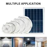 Long Life Waterproof Ip65 Outdoor Solar Ceiling Lamp 300 Watt Solar Light