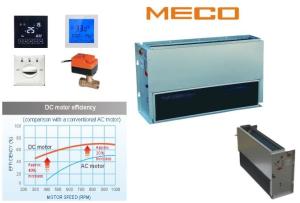 Wholesale High Rigidity Chilled Water Fan Coil Unit No Casing Type 800CFM 2TR With Metal Blower from china suppliers