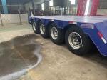 Low Loader Hydraulic Excavator Transport Drop Deck Lowbed/Lowboy/Gooseneck Truck