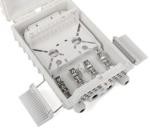 Odf Fiber Optic Terminal Box 24 Core Outdoor Waterproof IP65 FTTH 4 Inlet Port /