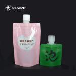 250ml 500ml Refillable VMPET Liquid Spout Bags SA8000 Beverage Spout Bags