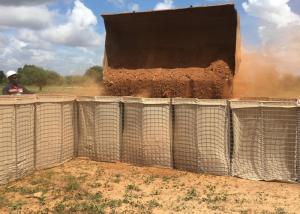 Wholesale Heavy Galvanized Coated Military Hesco Bastion Barriers System Defensive Hesco Barrier from china suppliers