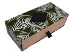 Drawer Chipboard Gift Boxes , 4 Inch Gift Boxes Brand Packaging Printing Black