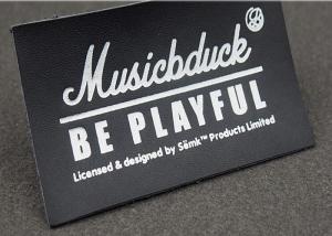 Wholesale Lightweight Custom Clothing Patches Jeans Leather Label OEM / ODM Avaliable from china suppliers