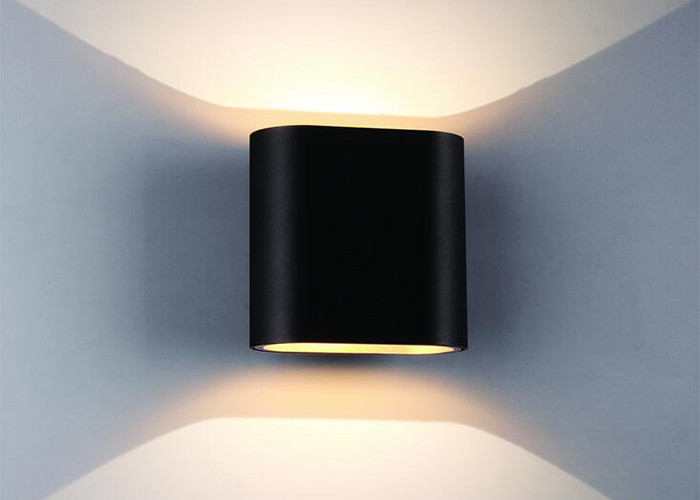 2 * 3W Black Indoor Wall Lights COB Wiith EDISON LED Chip CCC CE