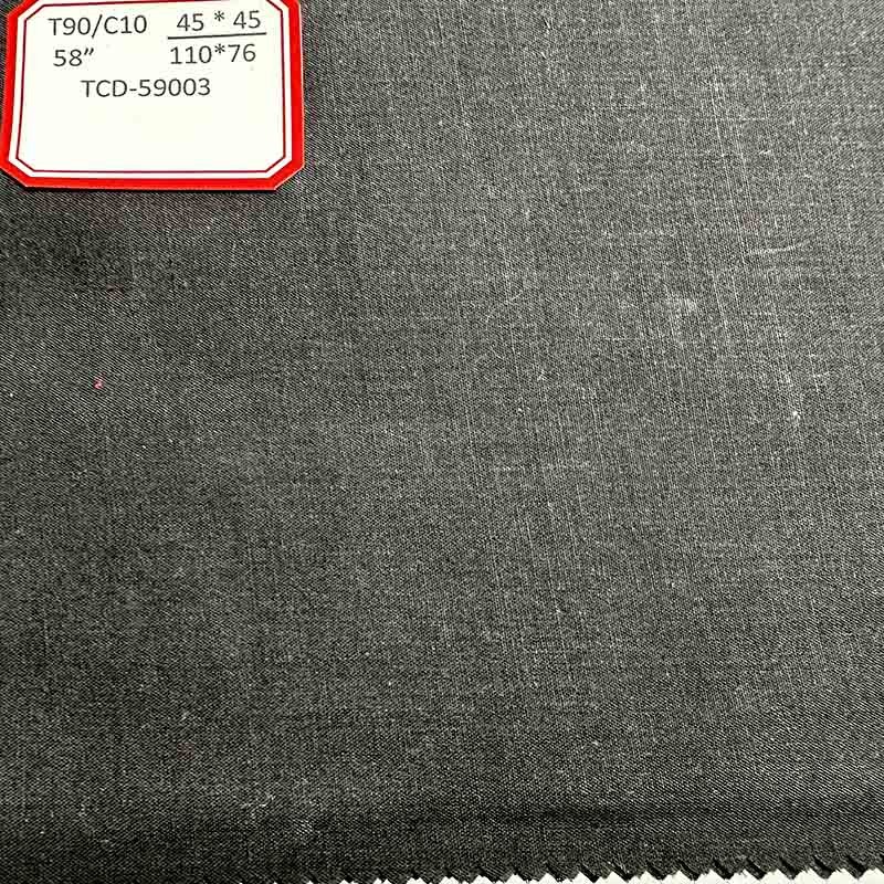 110x76 Polyester Cotton Pocket Cloth 90/10 Tetron Cotton Fabric Material 45x45 59
