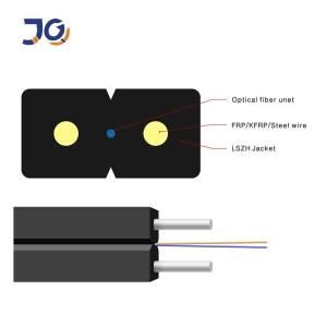 Wholesale Single Mode LSZH GJXH FTTX FTTB FTTH Fiber Optic Drop Cable from china suppliers