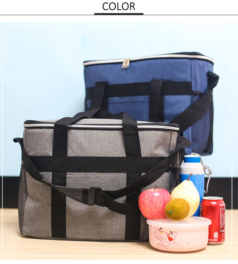 ISO Casual L40*D20cm Insulated Lunch Cooler Bags