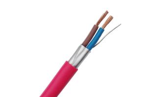 Wholesale Copper Conductor Fire Proof Cables , Security Fire Alarm Cable 2×1.5mm2 With 0.75mm2 Earth from china suppliers