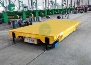 Wholesale Electric Arc Furnace Material Transfer Battery Industrial Rail Trolley Cart 30 Tons from china suppliers