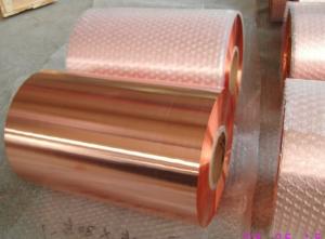 Wholesale Red Pure Rolled Annealed Copper Foil Tape High Adhesion Adhesive Meteorology from china suppliers