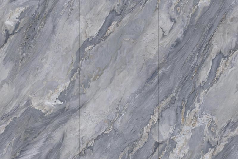 Durable W.A 0.5% Eco-Friendly Gray Indoor Wall And Floor Porcelain Glazed Polished Tile For Balcony And House