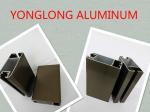Electrophoresis Matte Or Flat Bronze Aluminum Window Profiles Length Shape