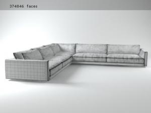 Wholesale L Shaped Simple Large And Small Size Italian Sofa / Living Room Fabric Sofa from china suppliers