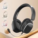 Bluetooth 5.3 Headphone, 400mAh battery, 8-hour playback, 200-hour standby, 40mm