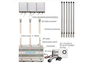 Wholesale 6 Bands 90w High Power Prison / Jail Cell Phone Jammer Blocker With Panel Antenna from china suppliers