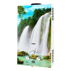 Wholesale 10L Tankless Instant Gas Geyser For Shower Painting Glass Panel from china suppliers