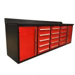 Customized Support Powder Coated Stainless Steel Workbench Trolley for Garage