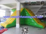 Yellow Green Inflatable Water Park Popular Game / Inflatable Climbing Slide