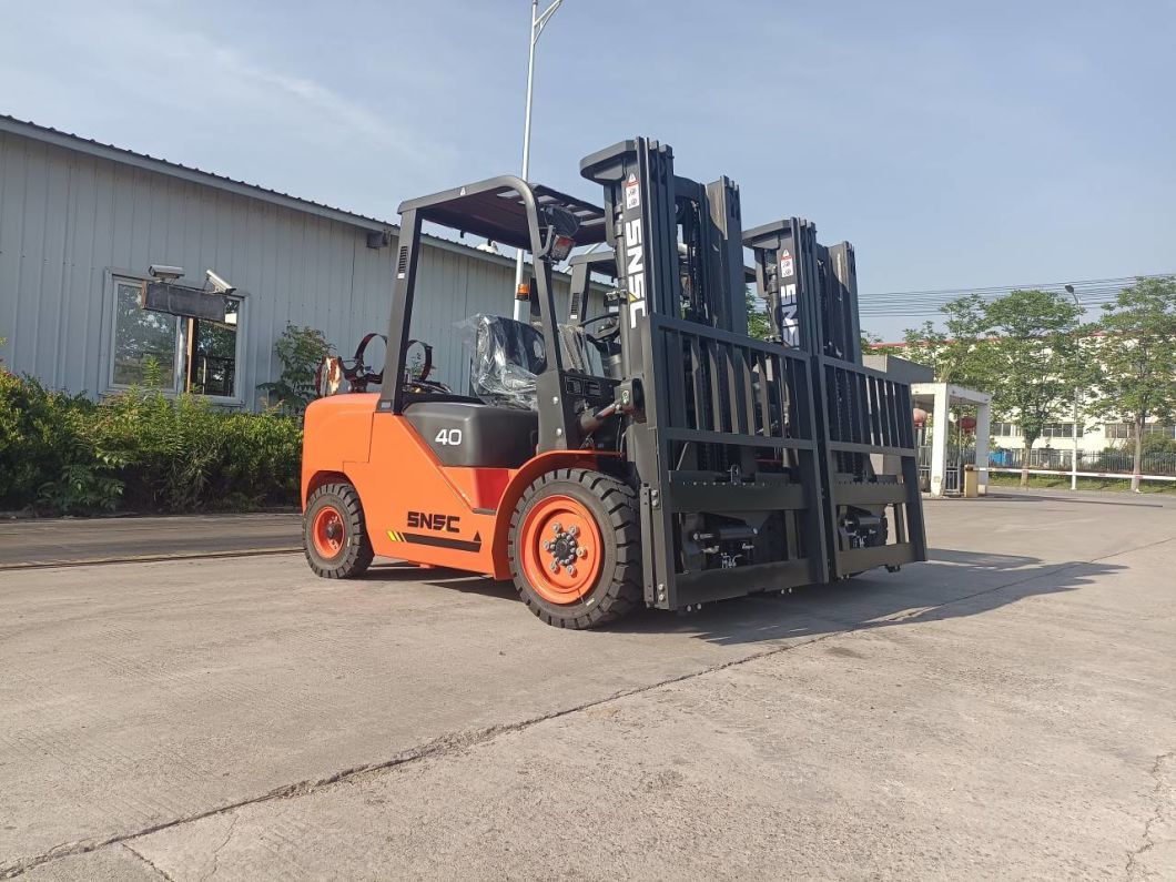 Snsc 2ton 2.5ton 3tons 3.5ton 4ton 5ton 7ton Diesel Gasoline LPG Fork Lift Montagargas Forklift Truck
