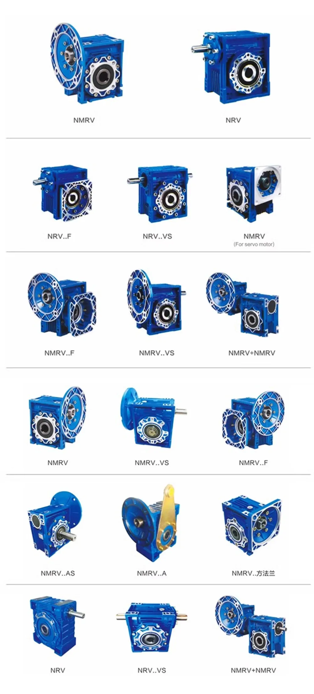 Round Flange NMRV050 Worm Gear Reducer Gearbox 80B5 80B14 71B5 71B14 63B5