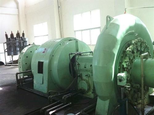 Vertical Francis Water Turbine Generator 450-1000RPM Rated Speed 400V 800V 6.3kV