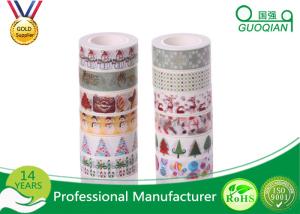 Wholesale Decorative Japanese Washi Masking Tape 0.59 Inch X 7.6 Yards Christmas Washi Tape from china suppliers