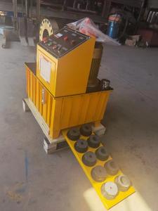 Wholesale 220v-415v 2 INCH BIG POWERFUL HOSE CRIMPING MACHINE hydraulic hose crimping machine from china suppliers