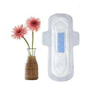 China 240mm Natural Cotton Sanitary Pads Organic All Cotton Maxi Pads Perforated Film on sale
