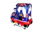 Amusement Park British Train Kiddy Ride Machine Coin Operated 350W