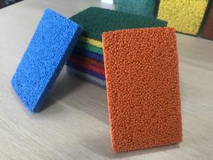 Wholesale IAAF Anti Slip Colored Rubber Granules For Sports Court from china suppliers