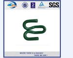 60Si2MnA 60Si2CrA Railway Track E Clips Fasteners 44HRC - 48HRC