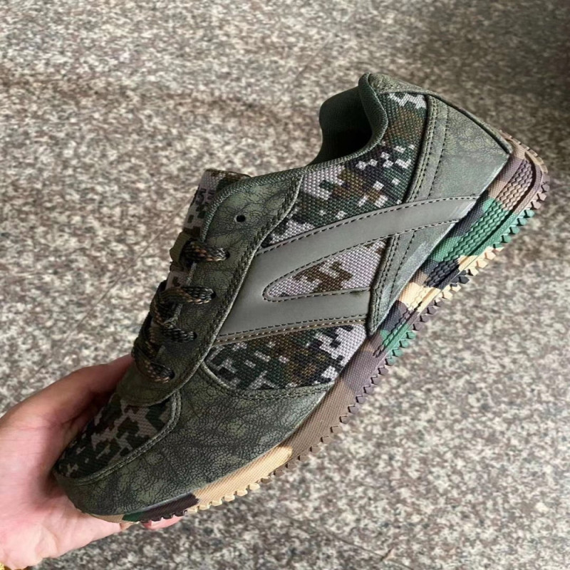 Wear Resistant Men's Camouflage Sneakers Outdoor Camo Training Shoes