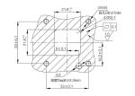 Waterproof Plastic Shell 3 Pin EV Battery Connector FCC Certification