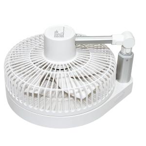 Wholesale DC 12V Desktop Rechargeable Fan With LED Light BLDC Motor Li-Polymer Battery from china suppliers