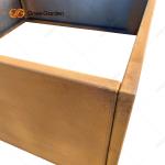 Easy Assembled Corten Steel Raised Garden Beds For Flowers Planting