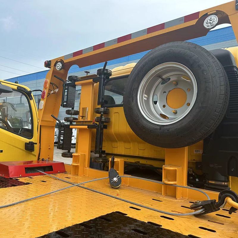 Hot Sale Kv100 Tow Truck Wrecker Pull 2 Cars Tow Wrecker