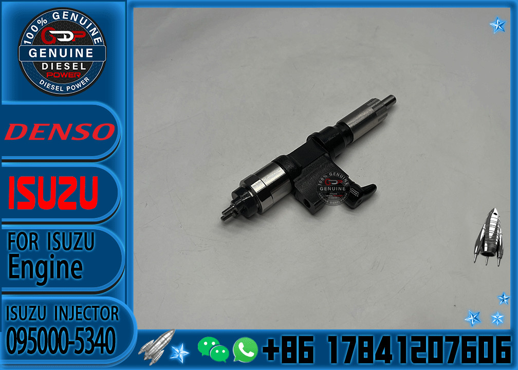 High Quality Common Rail Injector 8-97602485-0 095000-5340 095000-5341 for 4HK1 6HK1 Diesel Nozzle