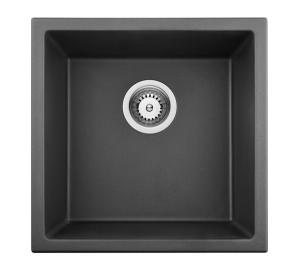 Wholesale Factory Direct Price 17 Inch Black Under Mount Composite Granite Bar Sink from china suppliers